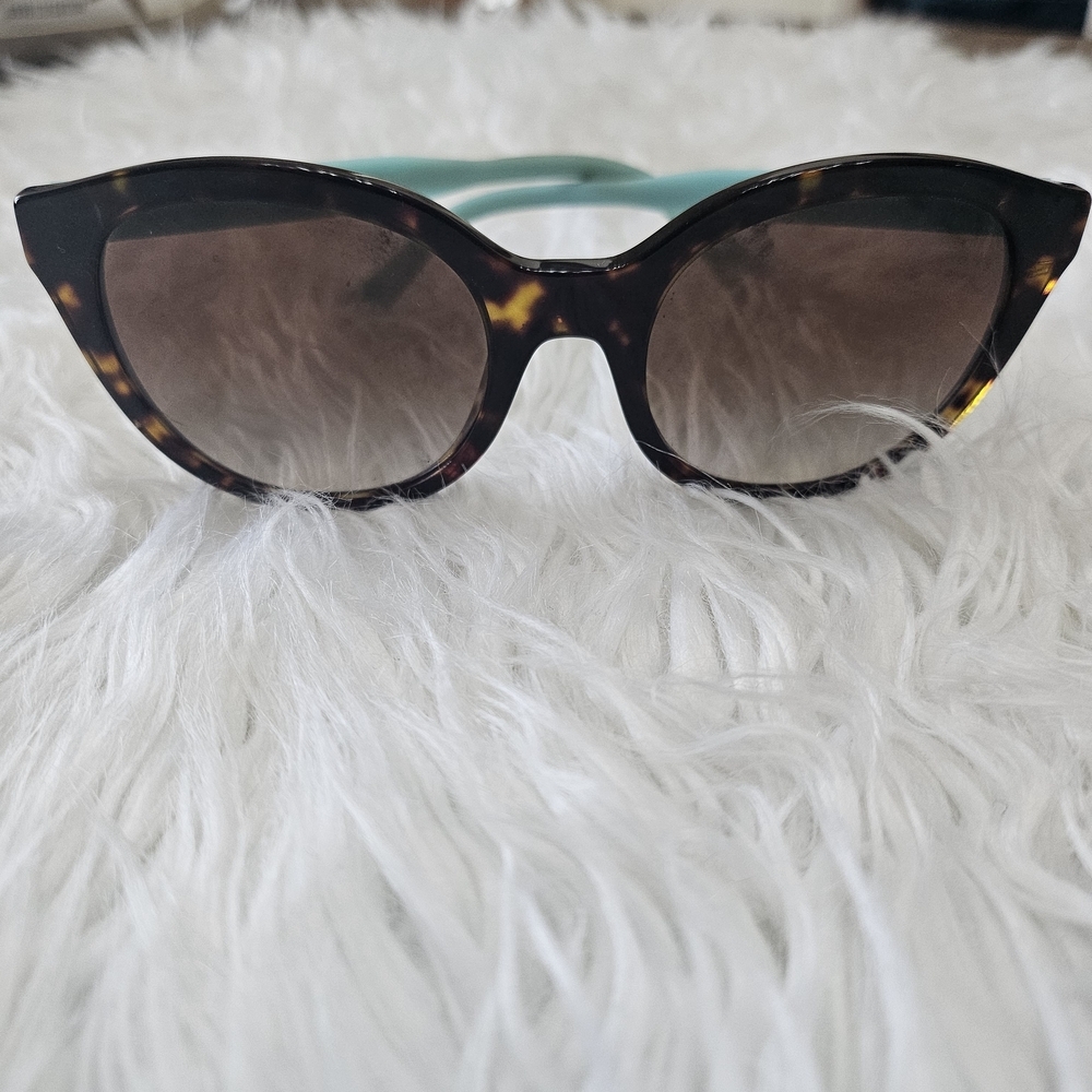 Tiffany & Co. TF4164 Pillow Sunglasses in havana - Picture 2 of 3